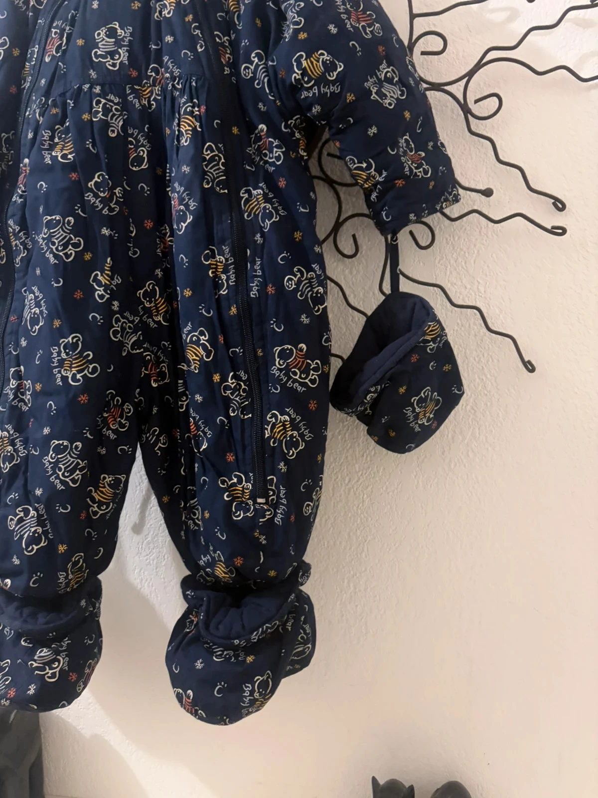 Gewatteerde Pilot Jumpsuit Baby Bear – Maat 18 Maanden – photo 5